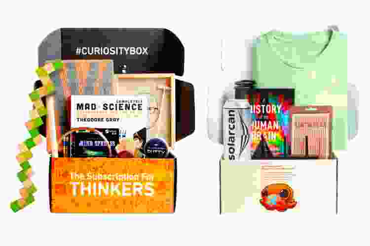 Curiosity science subscription box for thinkers