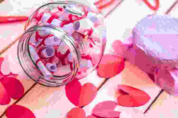 date night jar Valentine's Day craft idea