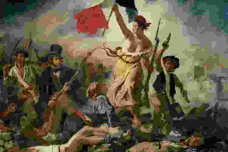 Liberty Leading the People by Eugene Delacroix