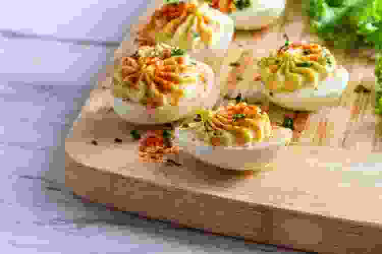 Deviled Eggs inexpensive thanksgiving appetizer