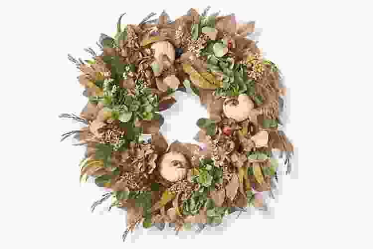 fall wreath thanksgiving gift