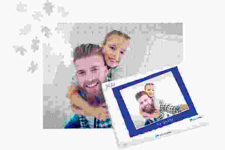 personalized photo puzzle DIY gift idea