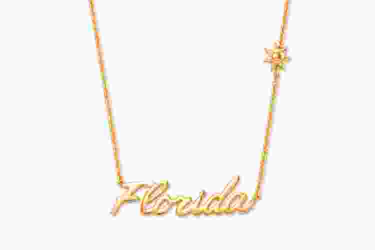 gold Kendra Scott necklace Florida gift