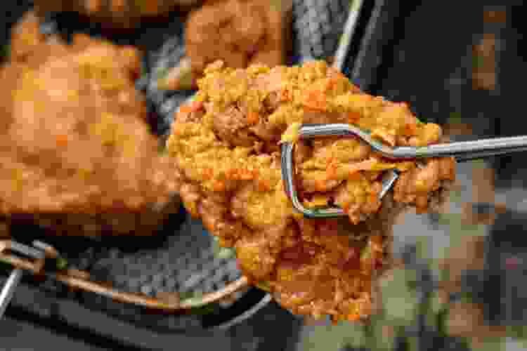 Cooking Fried Chicken