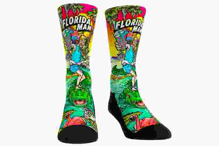 funny socks Florida gift