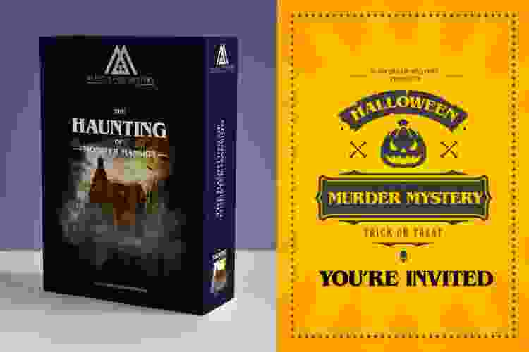 murder mystery game kit best Halloween gift