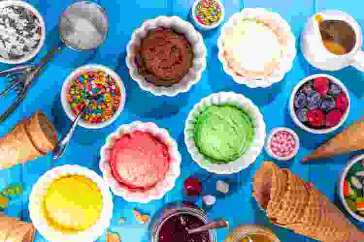 ice cream bar birthday party activity