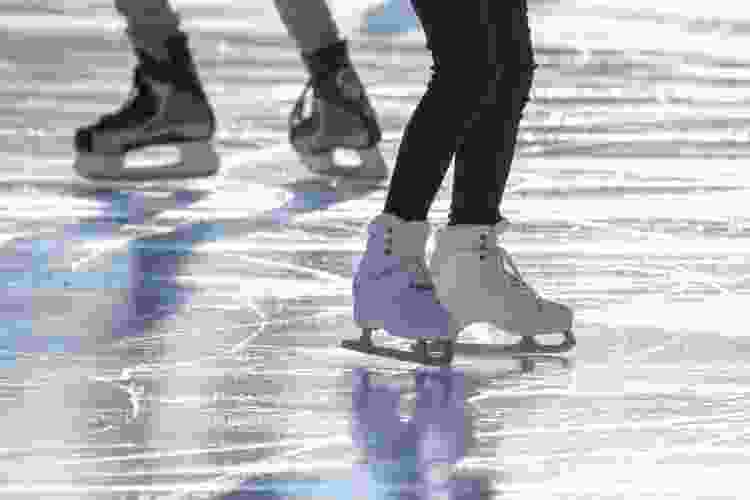 Ice skating