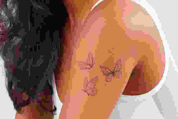 temporary butterfly tattoo from Inkbox