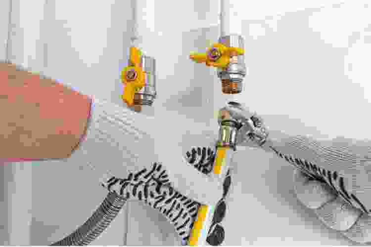 Install the gas correctly