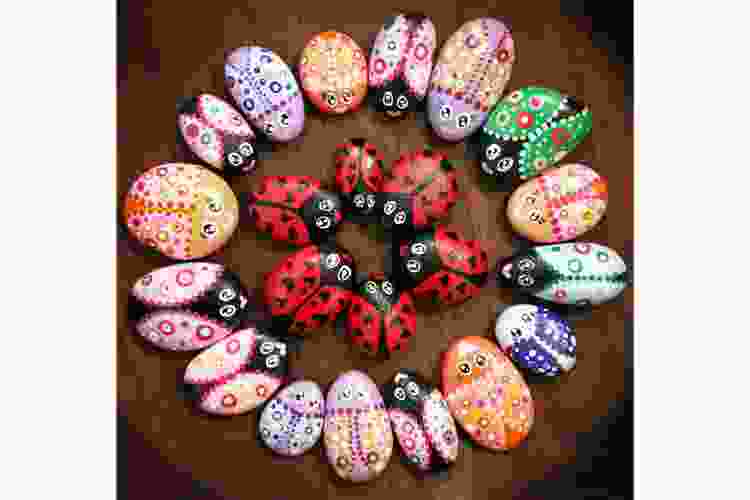 Ladybug Rocks Spring Craft Ideas