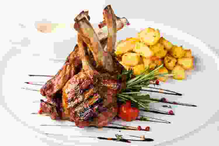 A classic wedding food idea is to serve lamb