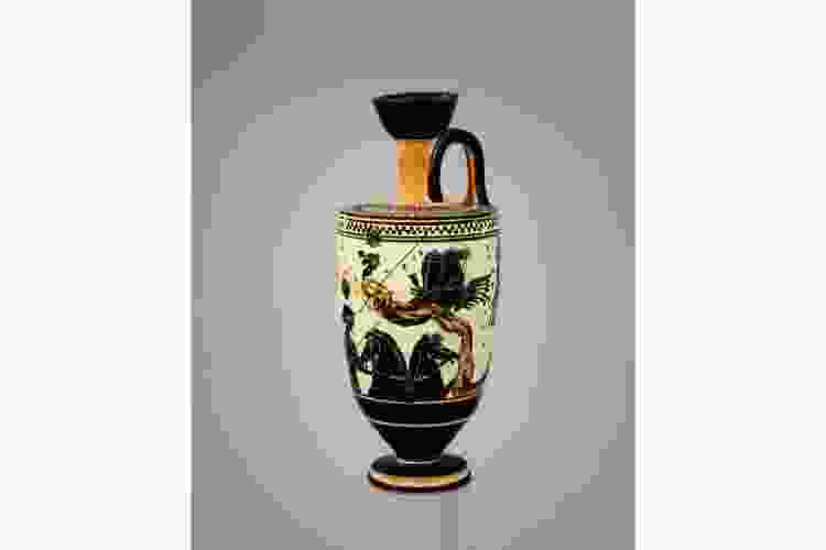 Lekythos Greek Pottery