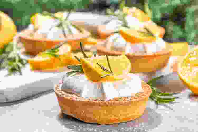 A lighter Christmas cake idea is to make a Lemon Meringue Cheesecake.