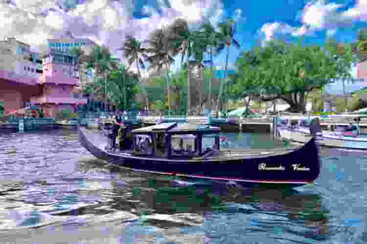 gondola tour date idea in Fort Lauderdale