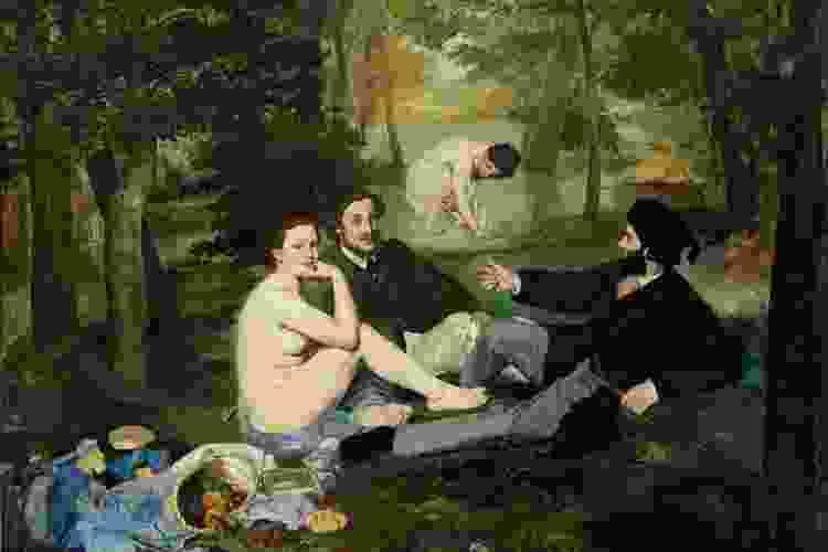 Le Dejeuner Sur L’Herbe by Edouard Manet Famous Painting