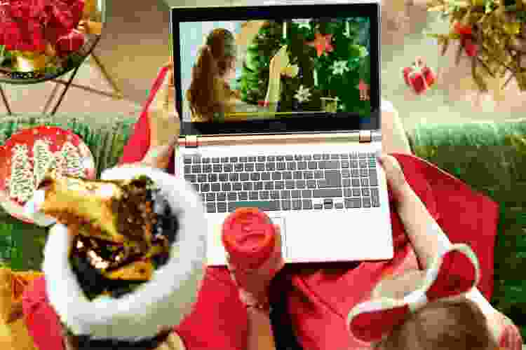 movie night virtual holiday party idea