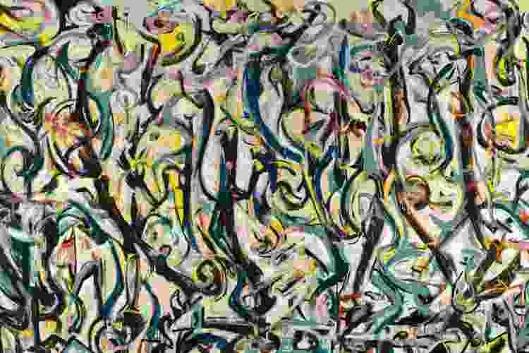 Famous Painting Mural, 1943 by Jackson Pollock