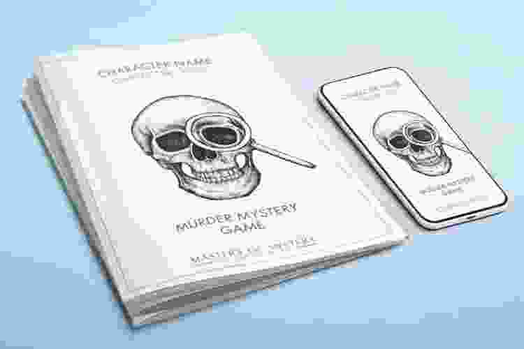 instruction booklet and phone app for masters of mystery game