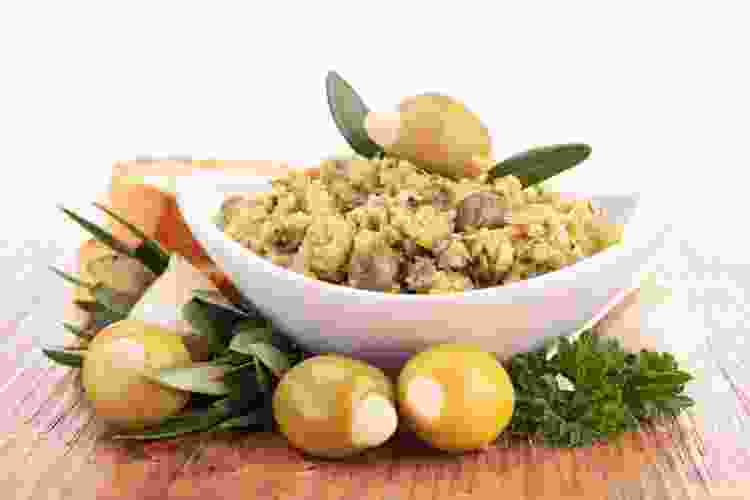 Olive Tapenade with stuffed green olives