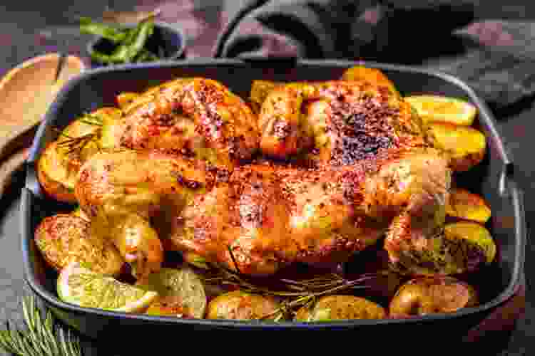 Try this Fall dinner idea; Pan Roasted Chicken.