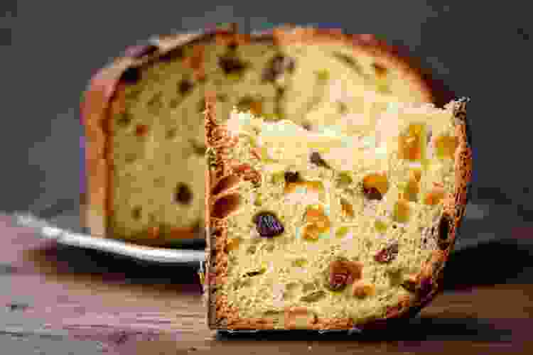 Panettone Christmas Dessert