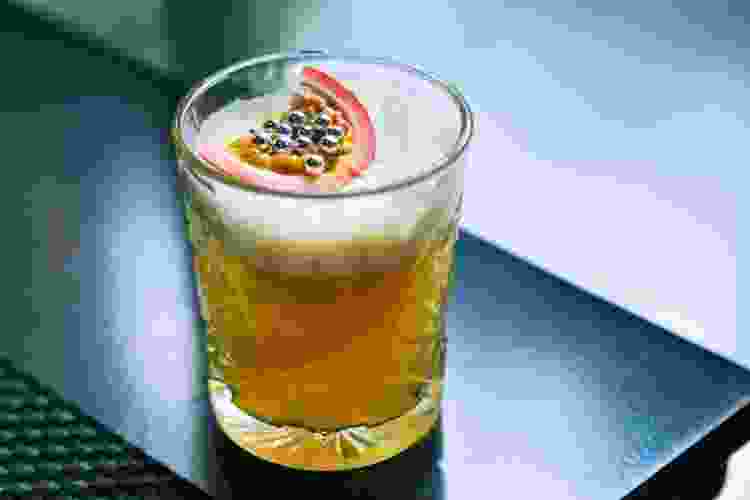 Passionfruit Bourbon Sour