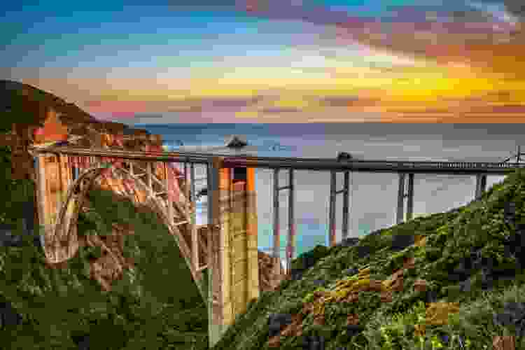 Pacific Coast Highway drive date idea in Orange County