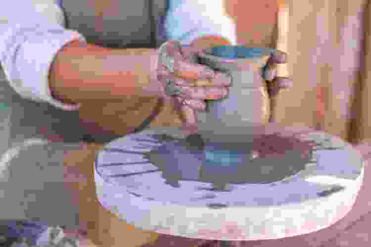 pottery for beginners potters wheel