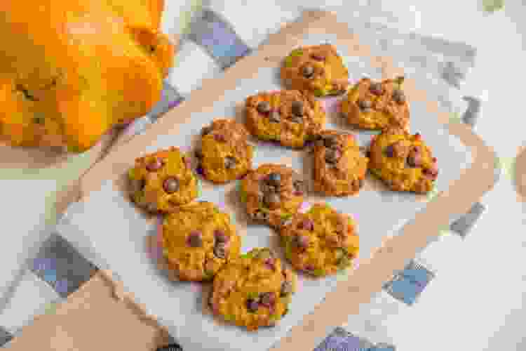 Pumpkin Chocolate Chip Cookies