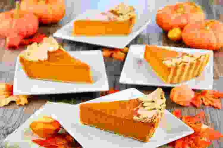 pumpkin pie Thanksgiving food idea