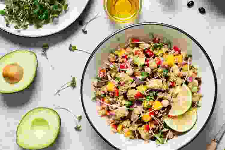 Quinoa and Black Beans