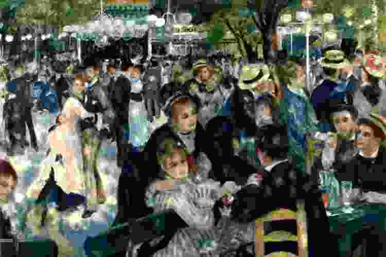 Bal du Moulin de la Galette by Pierre Auguste Renoir