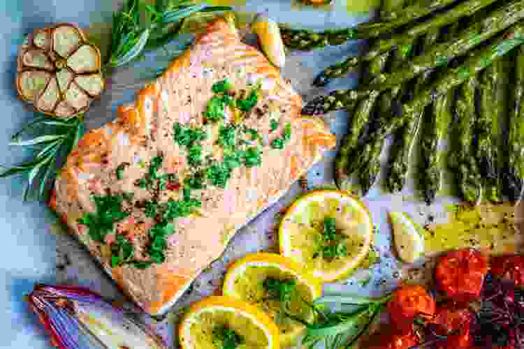 roasted salmon light dinner ideas for two