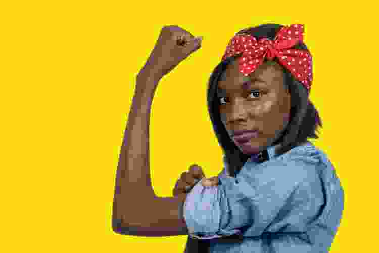 rosie the riveter halloween costume idea