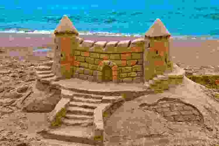 sandcastle competition beach party idea for teens