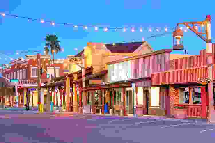 restaurants at Old Town Scottsdale, Arizona