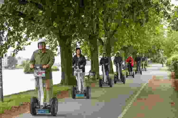 segway tour team building activity in Portland