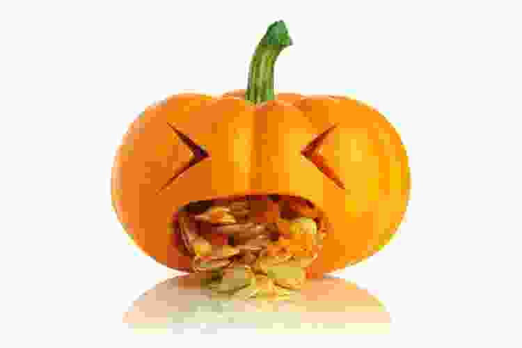 sick pumpkin carving idea