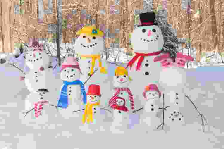 Snowman Building Contest