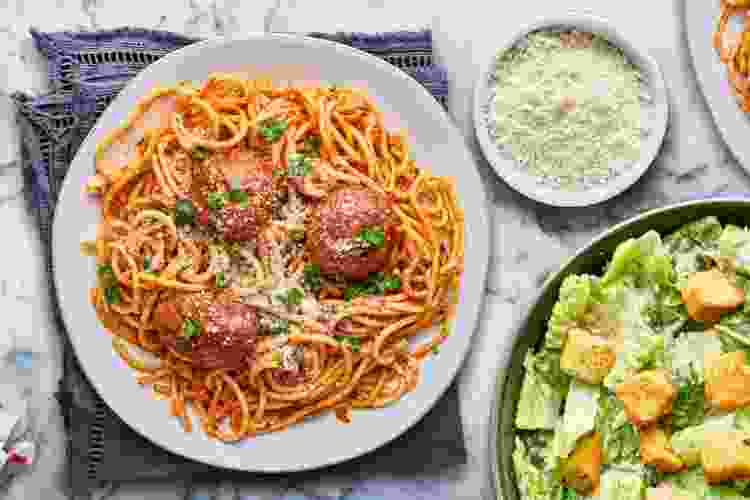 spaghetti and meatballs 