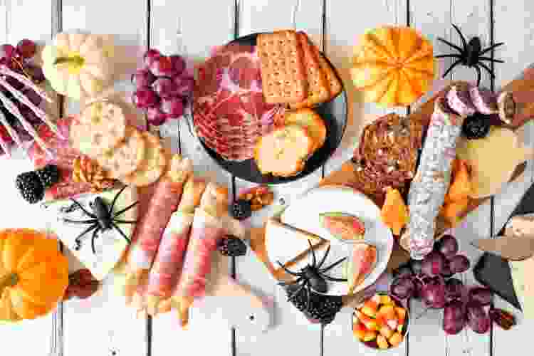 spooky charcuterie Halloween party idea