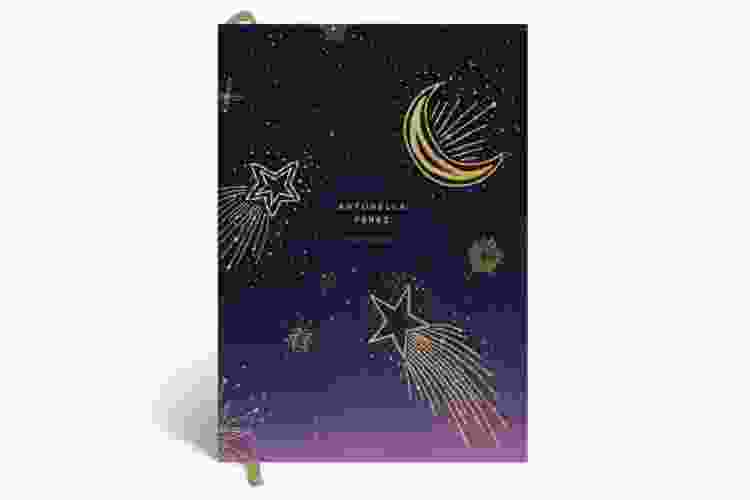 star sign planner with gold foil and monogram