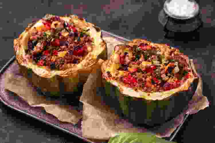 Stuffed Acorn Squash