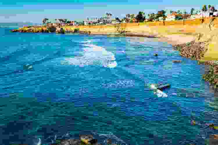 Sunset Cliffs in San Diego