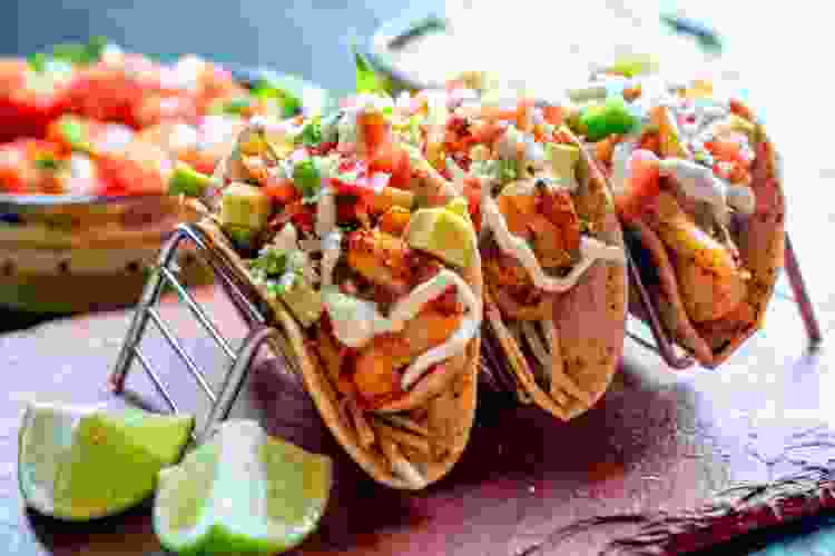 taco bar party food idea