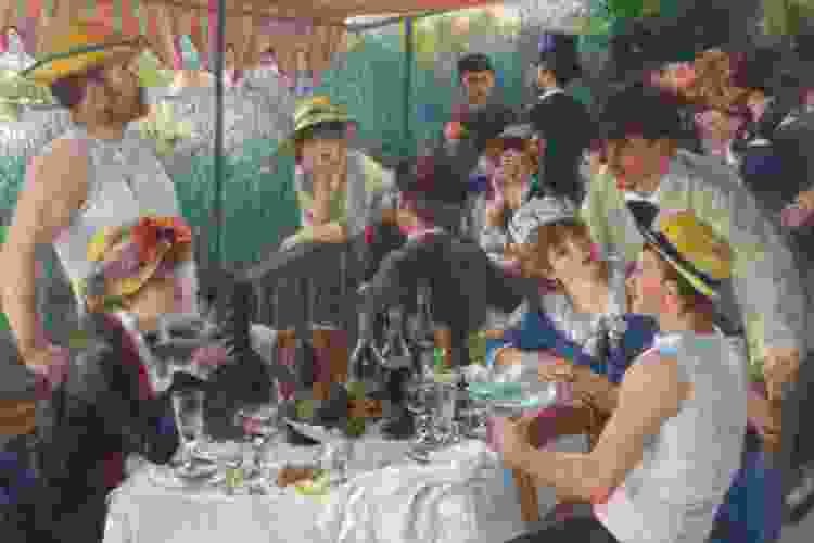 The Luncheon of the Boating Party Renoir