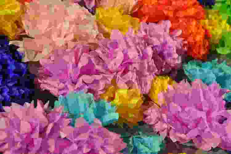 Tissue Paper Flowers