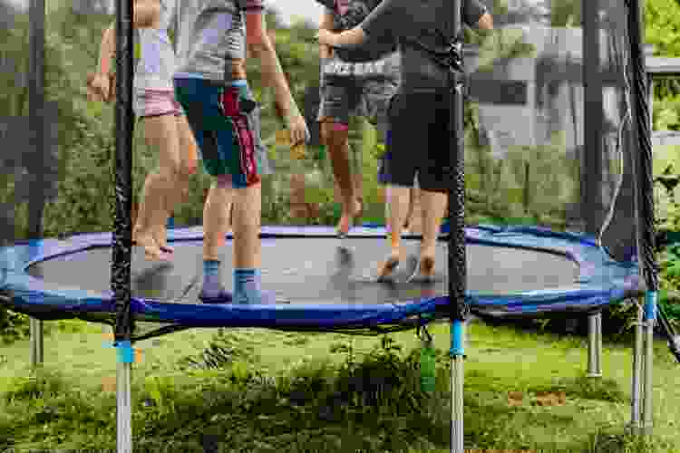 trampoline things to do at a sleepover