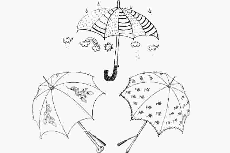 Umbrella doodles